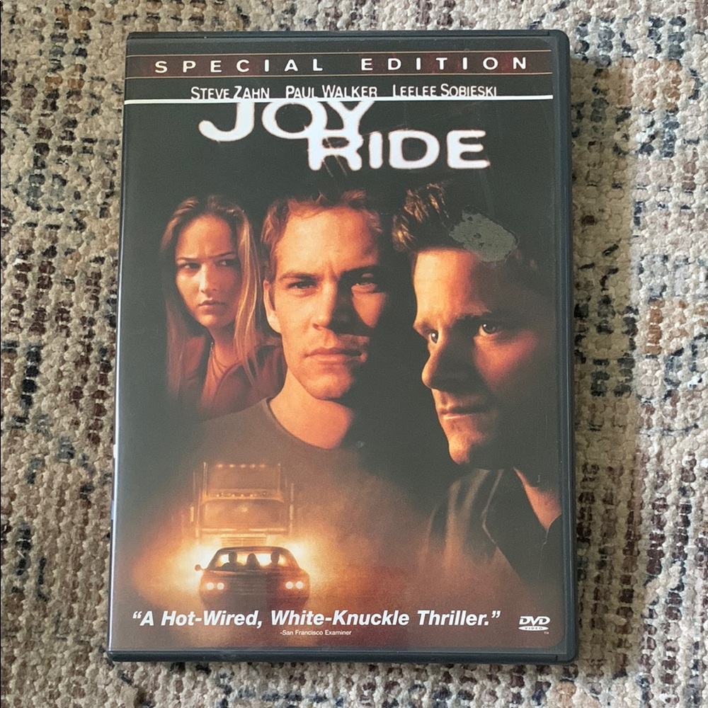 Joy Ride Special Edition DVD